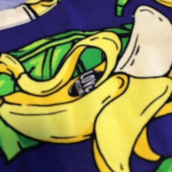 LOVE MOSCHINO Banana and leaf print tank top Size 4 - Picture 3 of 10